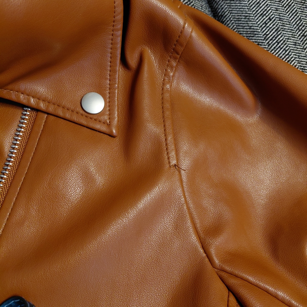 torrid Rust Faux Leather Moto Jacket - Picture 16 of 16